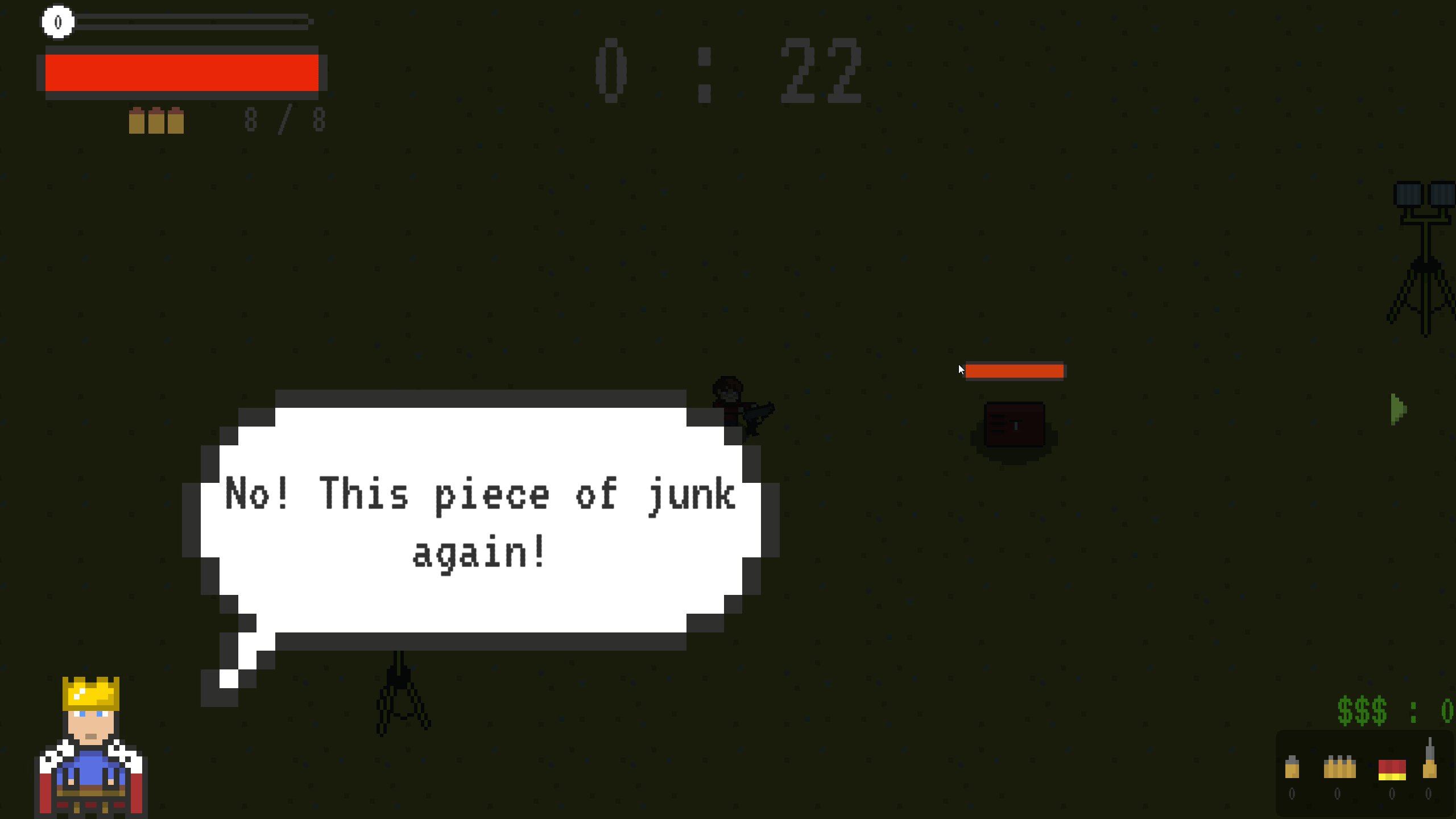 Night Hunting shop interface