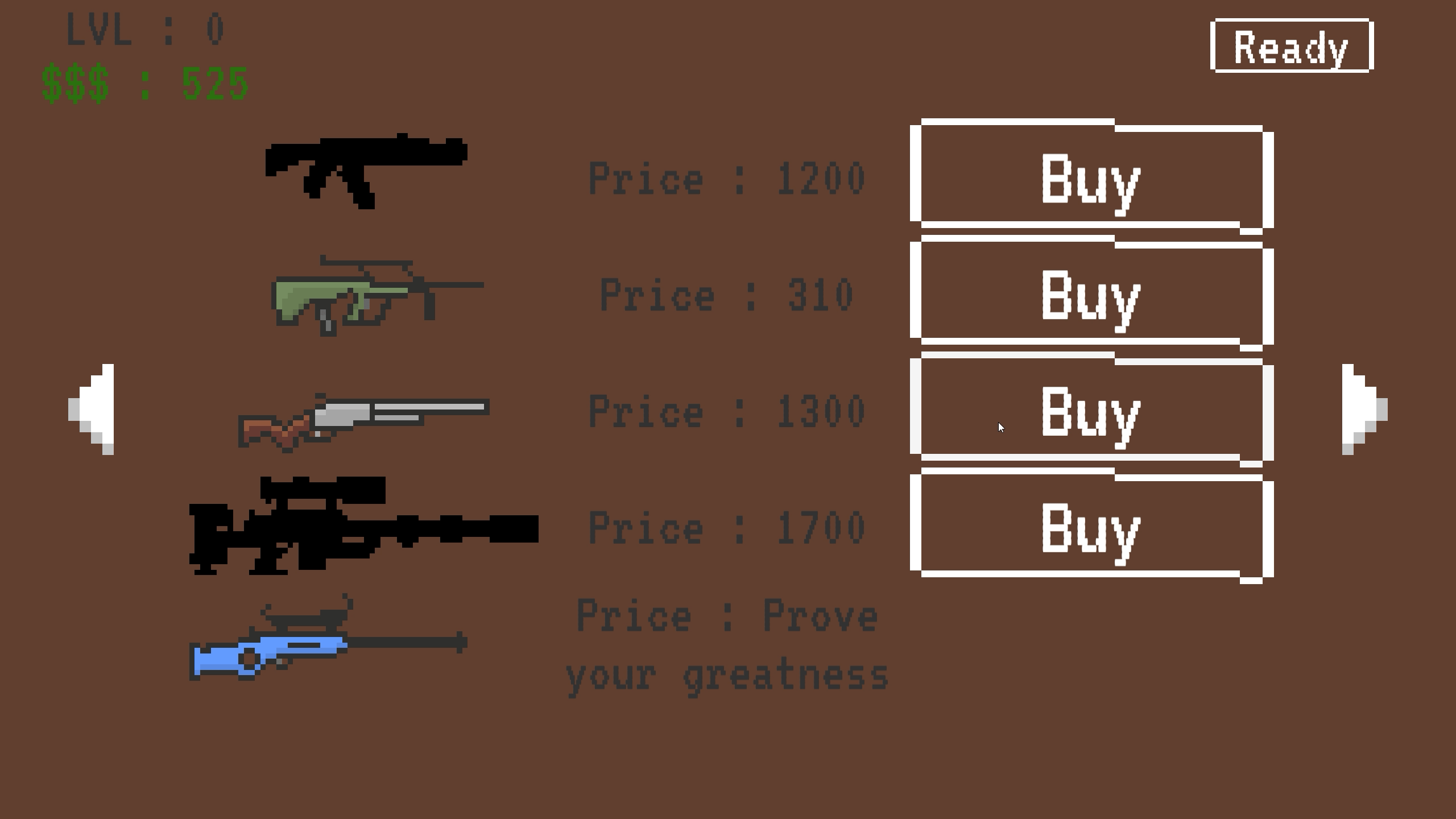 Night Hunting inventory