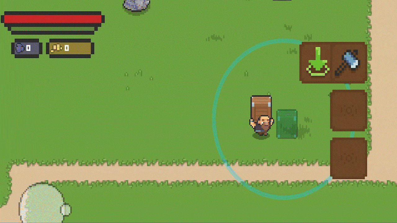 Outer Keeper gameplay 1